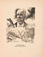 "CLUB MEN OF MARYLAND IN CARICATURE" EXTENSIVELY ILLUSTRATED HIGH QUALITY BOOK.