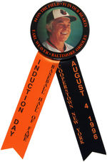 “EARL WEAVER” HALL OF FAME INDUCTION DAY LARGE BUTTON.