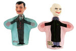 "THE ADDAMS FAMILY" GOMEZ & UNCLE FESTER HAND PUPPET PAIR.