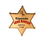 "THE LONE RANGER/KILPATRICK'S BREAD" SAFETY CLUB GROUP.