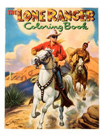 "THE LONE RANGER COLORING BOOK" DUMMY SAMPLE.