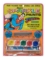 SUPERMAN "KENNER'S SPARKLE PAINTS" PAIR.