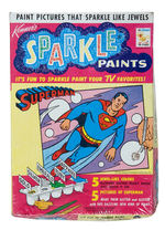 SUPERMAN "KENNER'S SPARKLE PAINTS" PAIR.