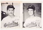 "BALTIMORE ORIOLES" 1954 TEAM PHOTO PICTURE PACK INCLUDING LARSEN & TURLEY.