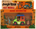 "WALT DISNEY'S THE JUNGLE BOOK" BOXED VEHICLE/FIGURES SET PAIR.