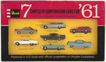 REVELL "7 CHRYSLER CORPORATION CARS FOR '61" BOXED SET.