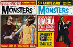 FAMOUS MONSTERS OF FILMLAND EARLY LOT OF 25 ISSUES.