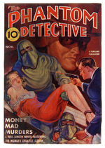 "THE PHANTOM DETECTIVE" PULP MAGAZINE LOT.