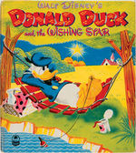 "DONALD DUCK AND THE WISHING STAR" WHITMAN BOOK ORIGINAL ART PAIR & BOOK.