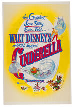 "CINDERELLA" 1957 RE-RELEASE LOT.