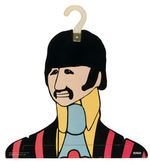 THE BEATLES YELLOW SUBMARINE DIE-CUT CLOTHES HANGER SET.