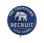 CIRCA 1912 "CHAMPION" THEME FOR PHILA. ATHLETICS AND RECRUIT LITTLE CIGARS."