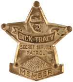 DICK TRACY FIVE RADIO PREMIUMS FROM QUAKER 1938-1942.