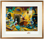 CARL BARKS "RICH FIND AT INVENTORY TIME" SERIGRAPH REMARQUE EDITION #AP7/10.