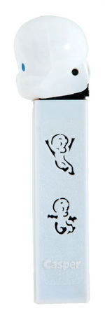 PEZ CASPER THE FRIENDLY GHOST DIECUT STEM VERSION.