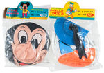 "MICKEY MOUSE/DONALD DUCK/SI/AM" GROUP OF FOUR INFLATABLES.