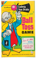 "LUDWIG VAN DRAKE" BOX BALL TOSS GAME.