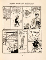 BABE RUTH FEATURED IN "SMITTY AT THE BALL GAME" 1929 COMIC STRIP REPRINT BOOK.