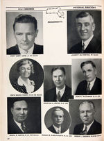 JFK 1949-'53-'55 CONGRESS DIRECTORIES WITH FUTURE PRESIDENTS AND NOTABLES.