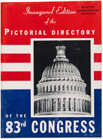 JFK 1949-'53-'55 CONGRESS DIRECTORIES WITH FUTURE PRESIDENTS AND NOTABLES.