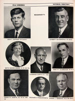 JFK 1949-'53-'55 CONGRESS DIRECTORIES WITH FUTURE PRESIDENTS AND NOTABLES.