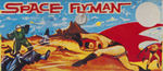 JAPANESE "SPACE FLYMAN" BATMAN & ROBIN BAGGED FIGURE PAIR.