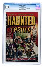 "HAUNTED THRILLS" #5 JANUARY 1953 CGC 6.5 FINE+.