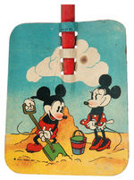 MICKEY AND MINNIE MOUSE LARGE SIZE SAND SHOVEL.