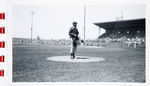 SATCHEL PAIGE PITCHING IN 1953 CANDID SNAPSHOT PHOTO ALBUM.