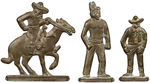 LONE RANGER RARE SET OF CASTING MOLDS WITH PAPERWORK.