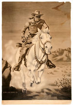 “THE LONE RANGER” KIX CEREAL PREMIUM CONTEST PRIZE AWARD POSTER.