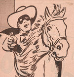 “HEAR THE LONE RANGER OVER KCMO STARTING MONDAY” 1939 NEWSPAPER AD.