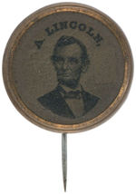 “A. LINCOLN” FERROTYPE VARIETY OF DeWITT 1864-106.