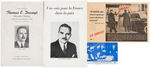 THOMAS E. DEWEY 1940, '44, '48 FIVE PIECE LOT.