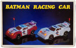 BATMAN "PORSCHE RACING CAR" BOXED BATTERY-OPERATED TOY.