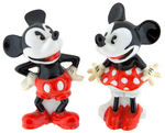 MICKEY & MINNIE MOUSE TOOTHBRUSH HOLDERS BY MAW OF LONDON.