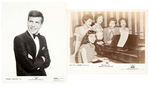 “FRANK SINATRA JR./THE DeMARCO SISTERS” 12 PIECE EPHEMERA LOT INCLUDING AUTOGRAPHS.