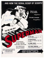 "SUPERMAN" AND “ATOM MAN VS. SUPERMAN” LIMITED EDITION PRESSBOOKS SIGNED BY KIRK ALYN.