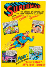 "SUPERMAN" 1960s LOT OF FOUR ITEMS.