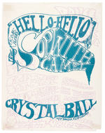 CRYSTAL BALLROOM 1967 CONCERT HANDBILL TRIO.