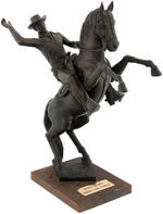 LONE RANGER BRACE BEEMER PROMOTIONAL LIMITED EDITION SCULPTURE.