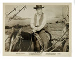 FRED MACMURRAY SIGNED PUBLICITY STILL.