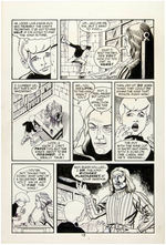 "JONNY QUEST" #10 COMPLETE COMIC BOOK ORIGINAL ART & COLOR GUIDES.