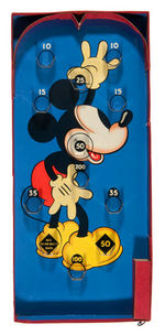 "MICKEY MOUSE BAGATELLE" ENGLISH GAME.