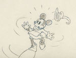 MICKEY MOUSE "THE BRAVE LITTLE TAILOR" ORIGINAL ART PAIR.