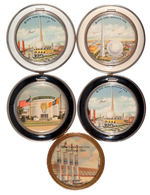 NYWF 1939 AND GREAT LAKES EXPO COMPACTS LOT.