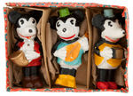 MICKEY & MINNIE MOUSE BOXED BISQUE SET.