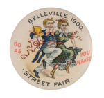 "BELLEVILLE, 1900 STREET FAIR - GO AS YOU PLEASE."