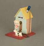 BETTY BOOP FIGURAL CELLULOID PEN HOLDER.