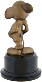 MICKEY MOUSE "MOUSCAR" AWARD TO BENNY GOODMAN.